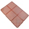 Rhino Mats Drain-X Diamond Drainage Mat, Rubber, Drainage Holes, 2 ft W x 3 ft L, Terra Cotta DX-2436R - alternate 5